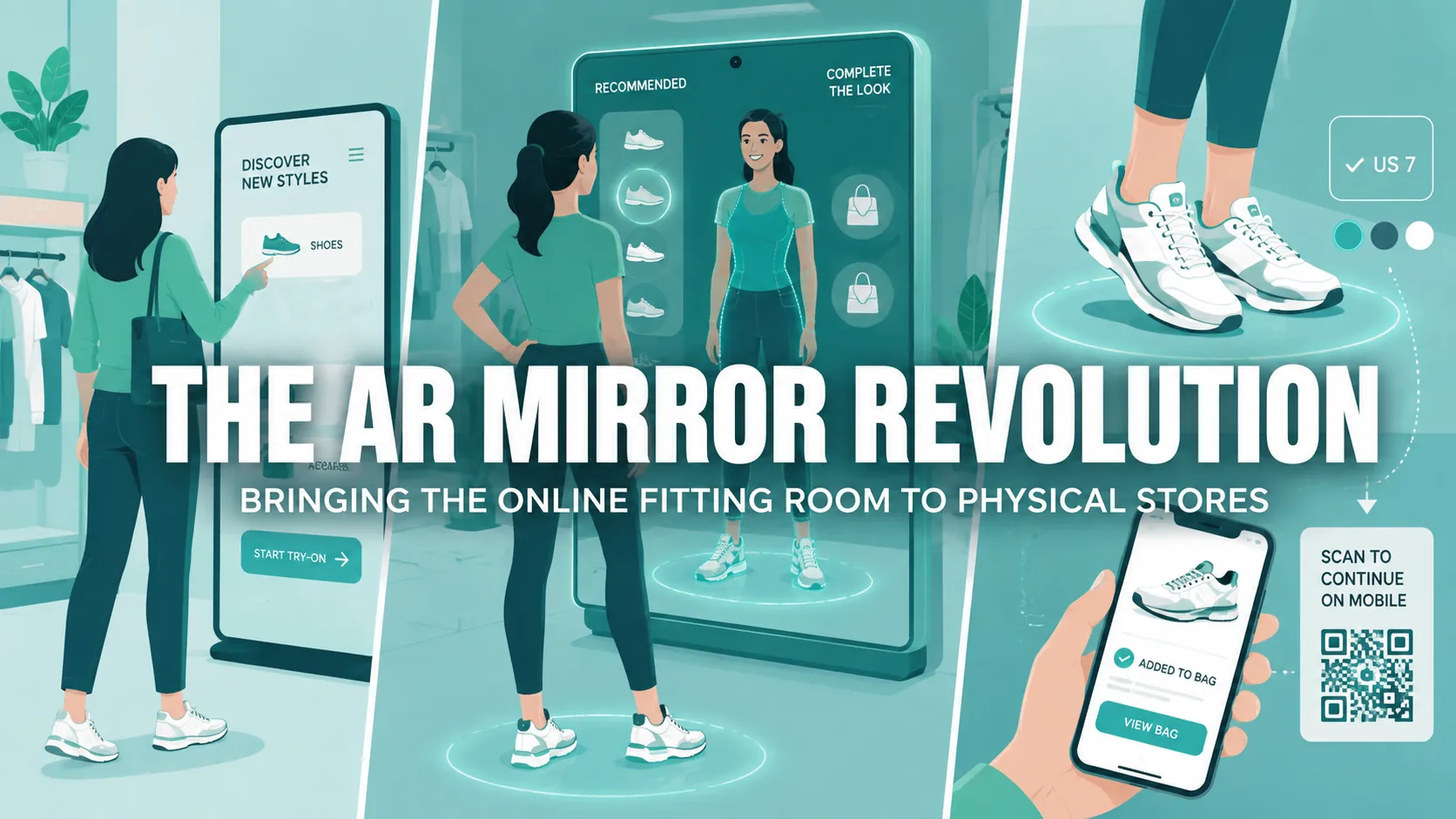 The AR Mirror Revolution: Bringing the Online Fitting Room Into Physical Stores