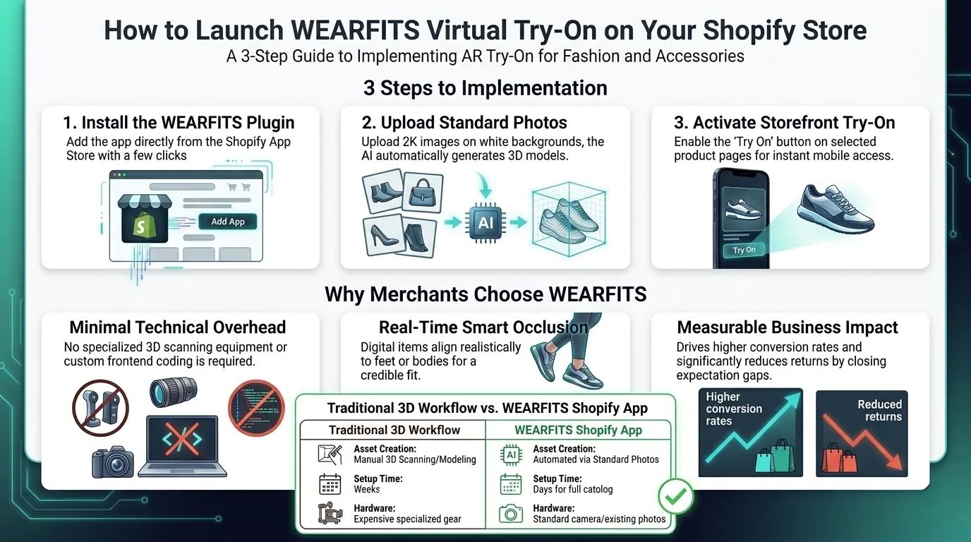 How to Add Virtual Try-On to Shopify (No CAD Files Required)