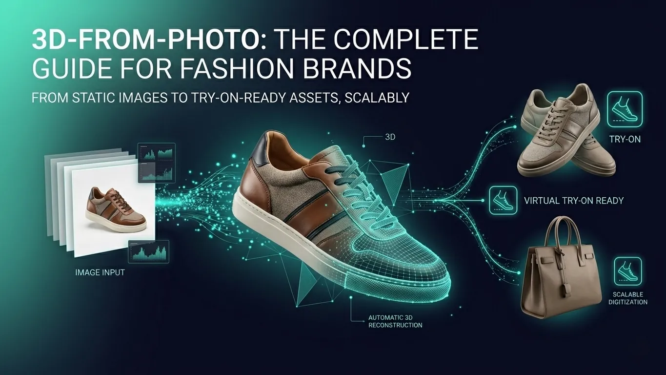 3D-from-Photo for Fashion: Scale Virtual Try-On Faster