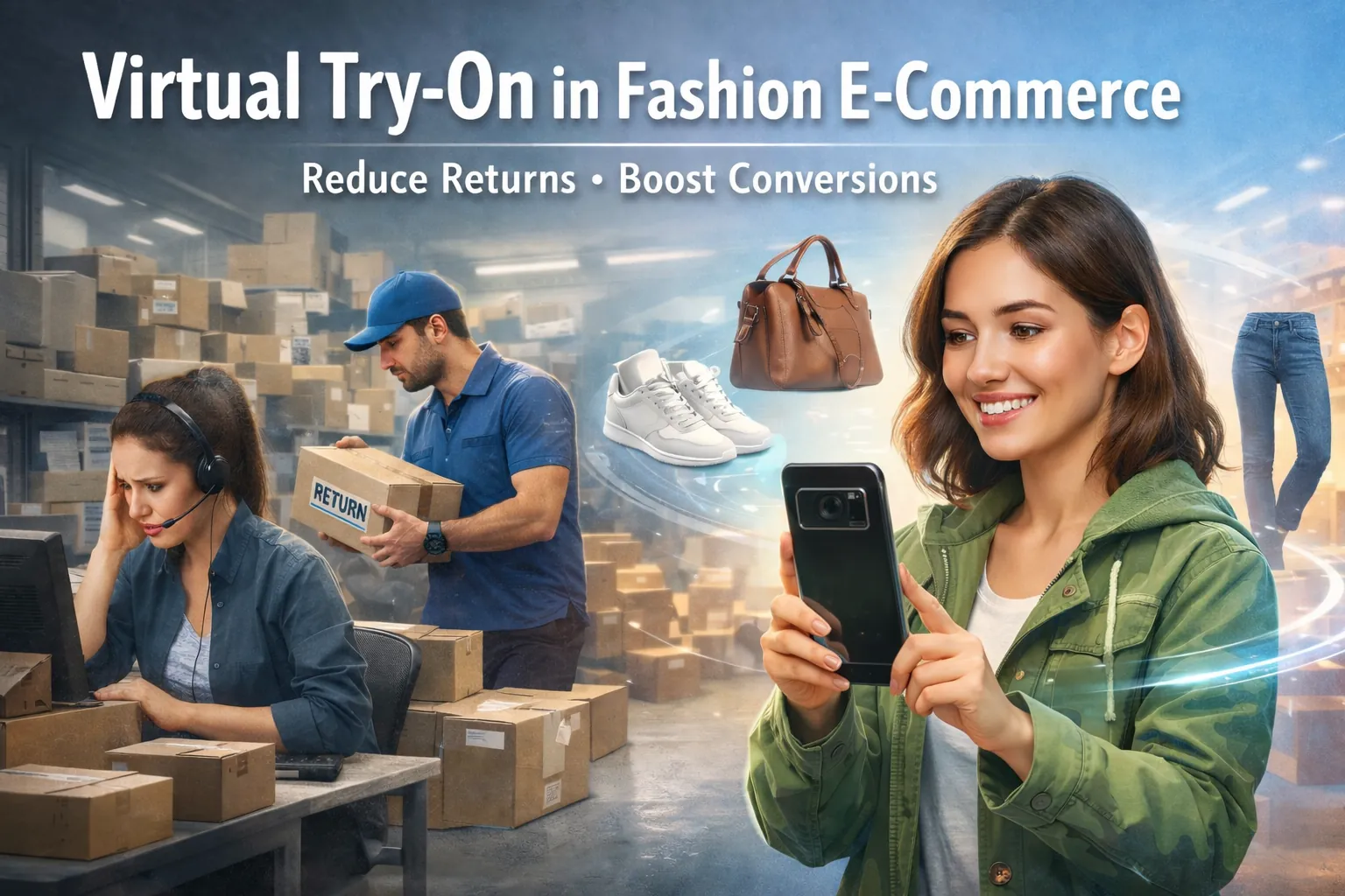 Virtual Try-On in Fashion E-commerce – Reduce Returns