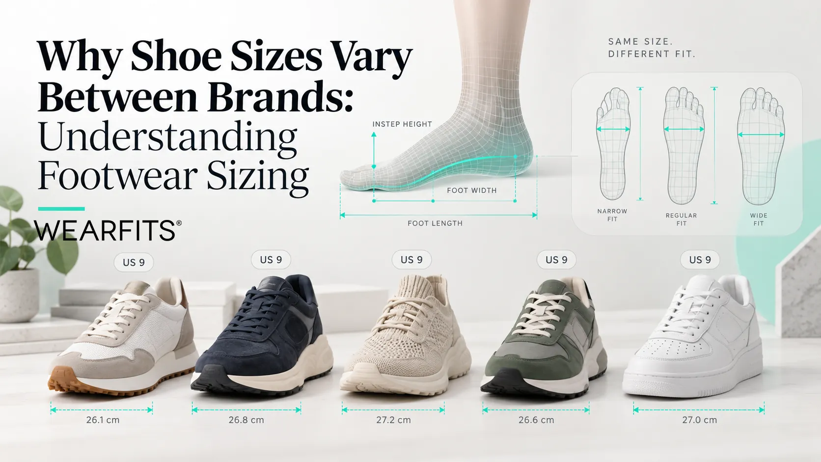 Why Shoe Sizes Differ Between Brands: The Science Behind Footwear Sizing