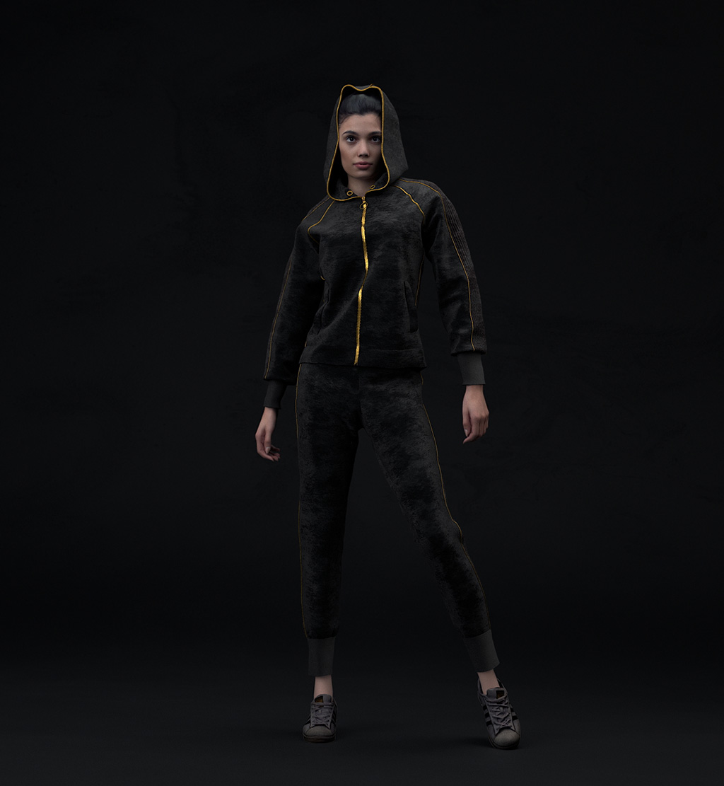 Virtual sportwear